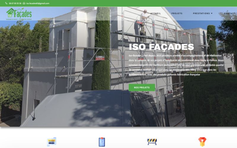 Capture d’écran : Iso Façades